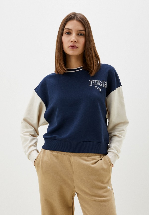 

Свитшот PUMA, Синий, SQUAD Crew TR