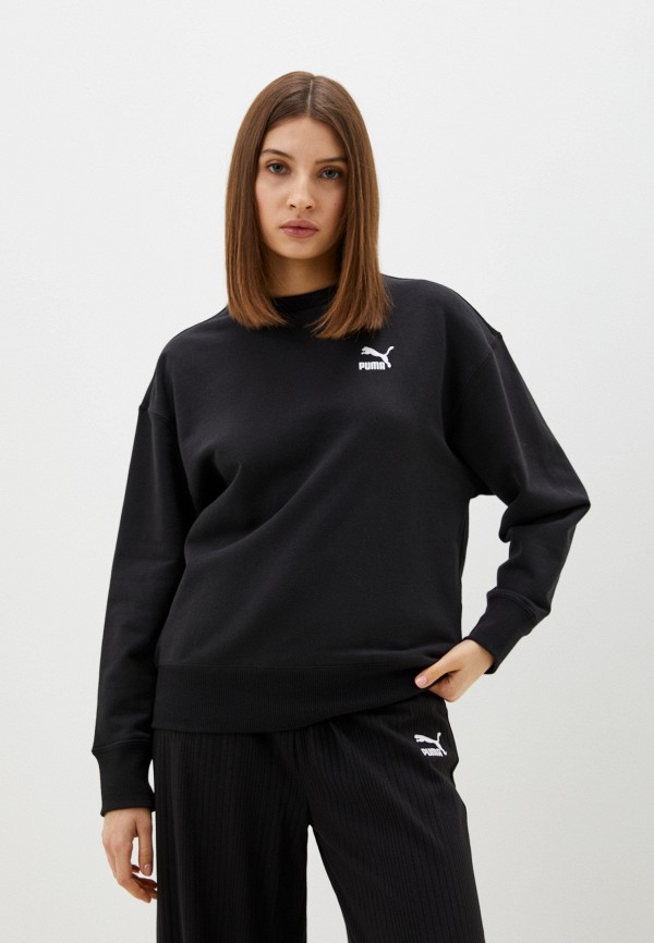 

Свитшот PUMA, Черный, BETTER CLASSICS Relaxed Crew TR