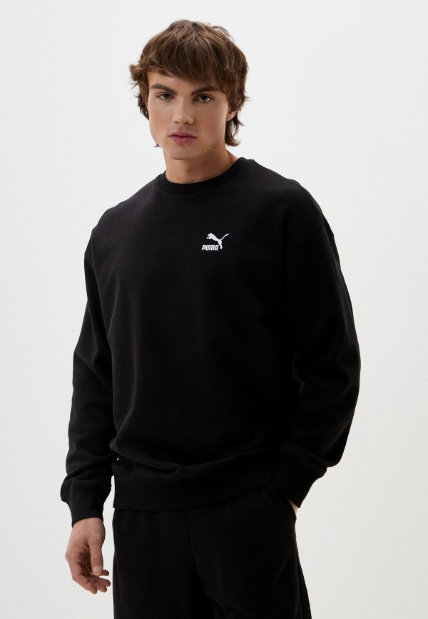 

Свитшот PUMA, Черный, BETTER CLASSICS Relaxed Crew TR