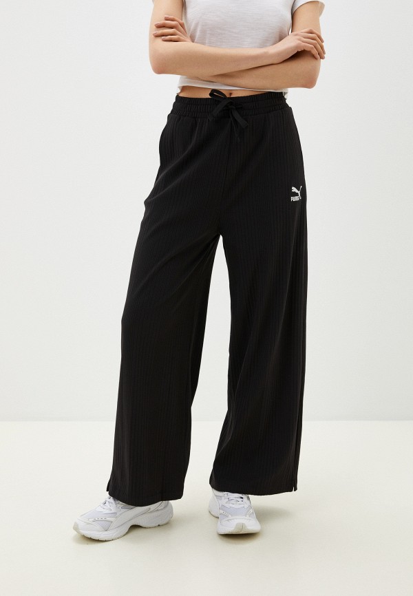 

Брюки спортивные PUMA, Черный, CLASSICS Ribbed Relaxed Pants