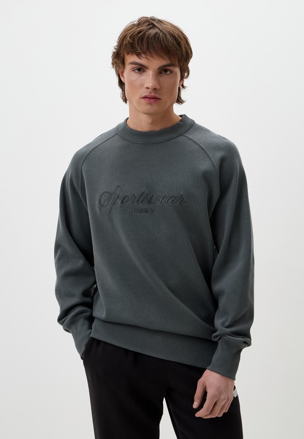 

Свитшот PUMA, Серый, CLASSICS+ Crew