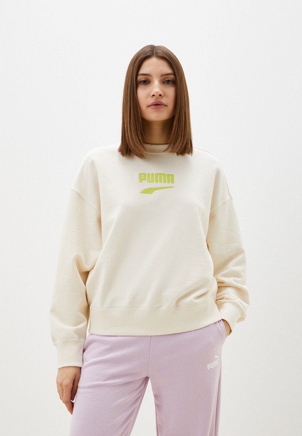 Свитшот PUMA Lamoda Online Exclusive DOWNTOWN Oversized Crew TR