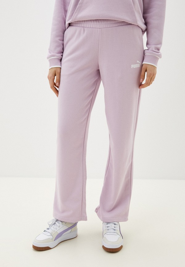 

Брюки спортивные PUMA, Розовый, ESS+ Straight Leg Small Logo Pants TR
