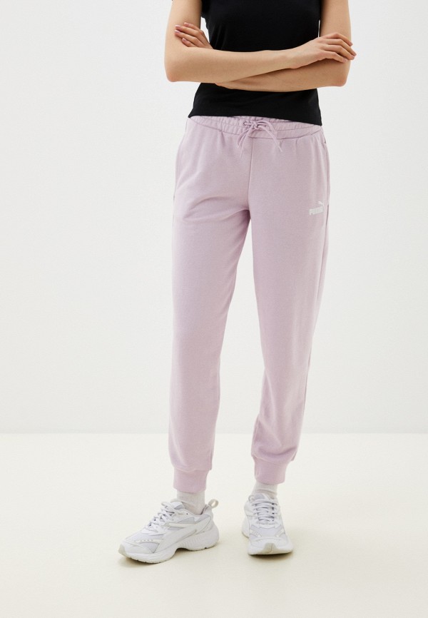 

Брюки спортивные PUMA, Фиолетовый, ESS+ Small Logo HW Comfort Pants TR
