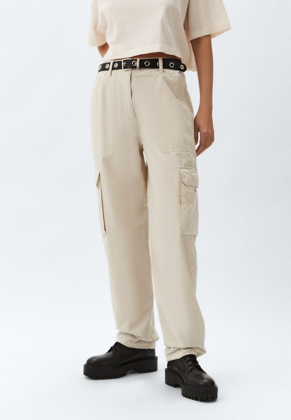 

Брюки Tommy Jeans, Бежевый