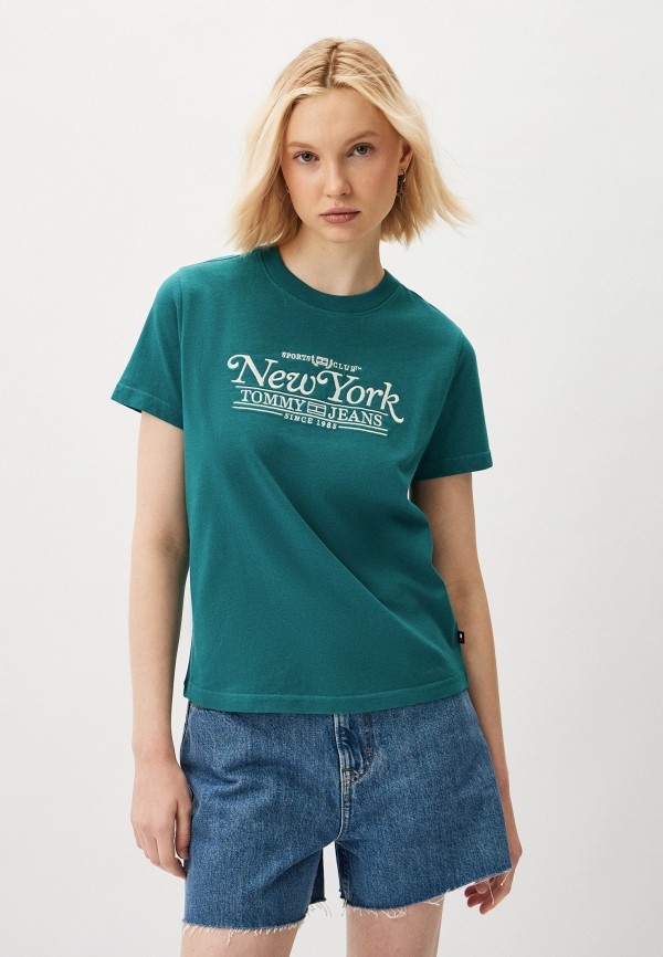 

Футболка Tommy Jeans, Бирюзовый