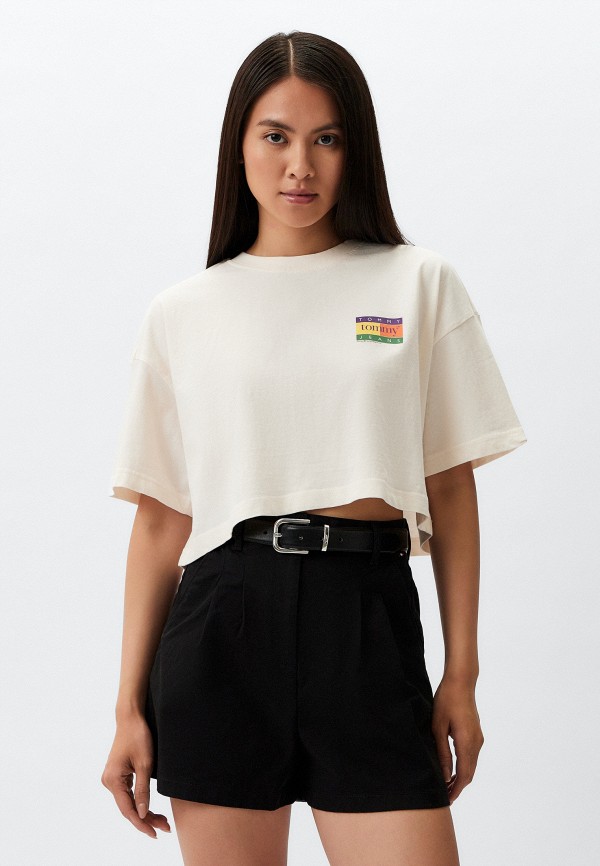 

Футболка Tommy Jeans, Бежевый