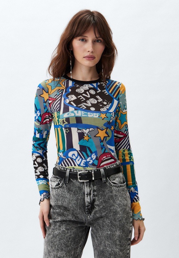 

Лонгслив Guess, Разноцветный