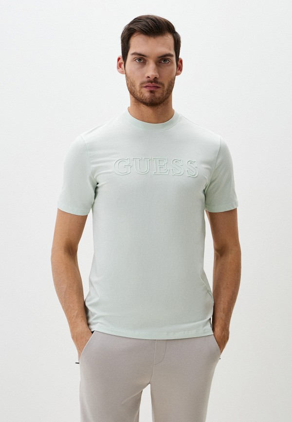

Футболка Guess, Бирюзовый