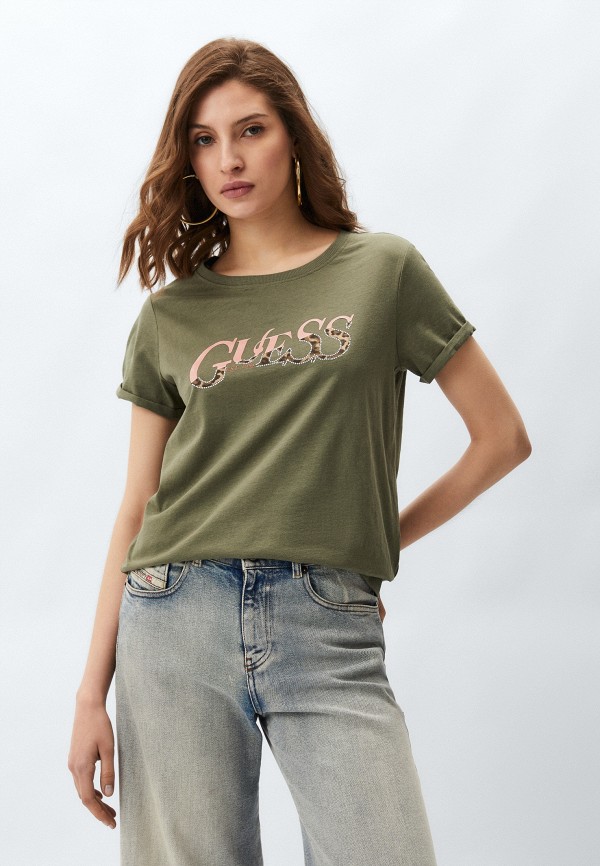 

Футболка Guess, Хаки