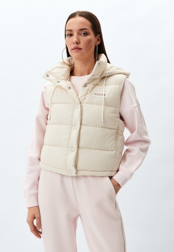 

Жилет утепленный Guess, Бежевый