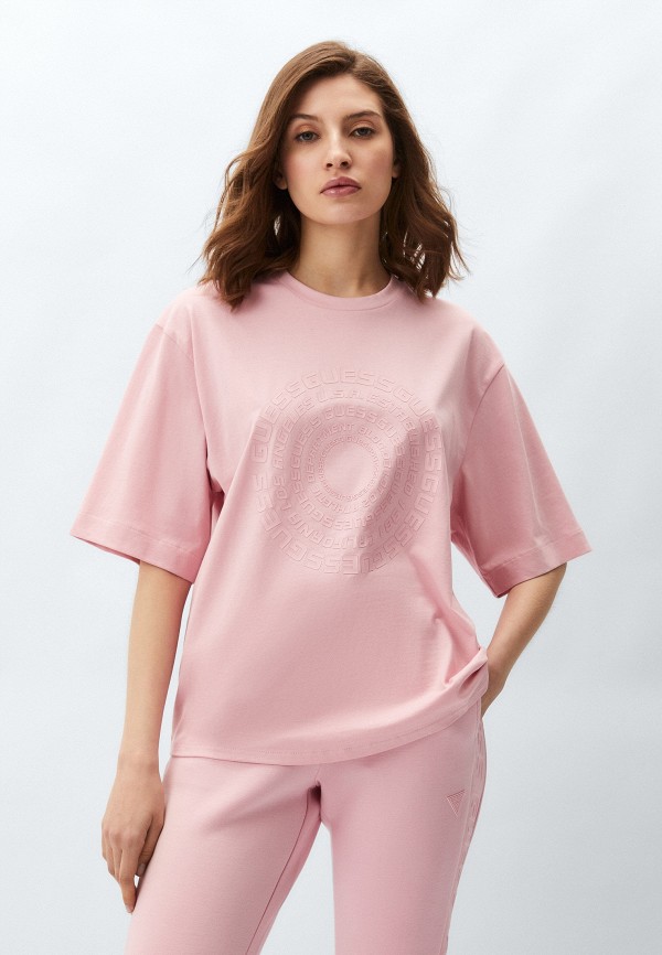 

Футболка Guess, Розовый