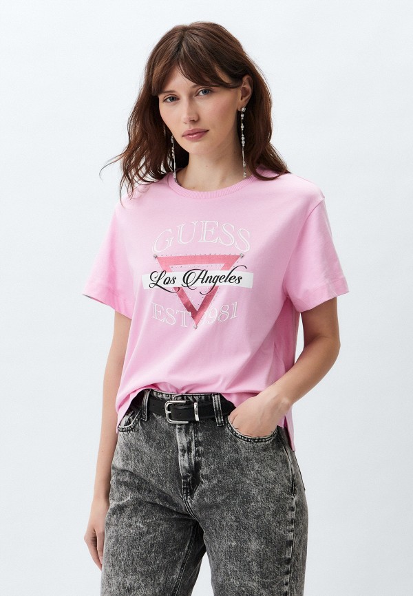 

Футболка Guess, Розовый