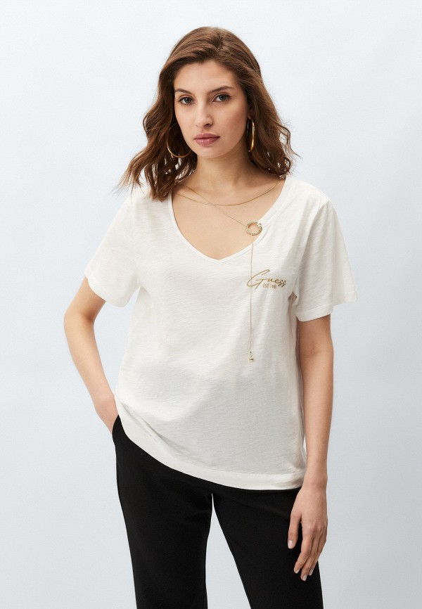 

Футболка и цепь Guess, Белый