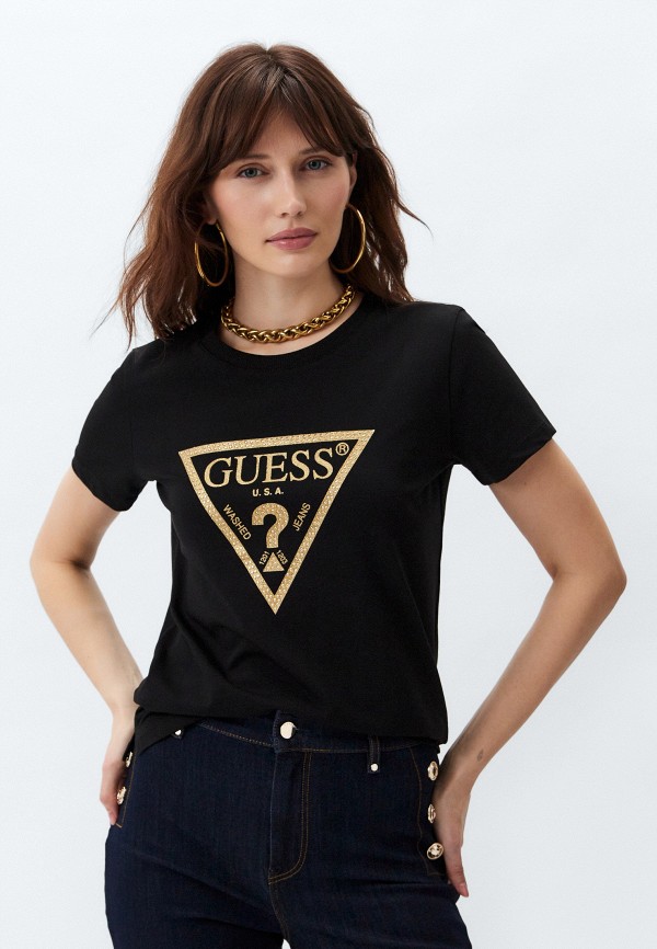 

Футболка Guess, Черный