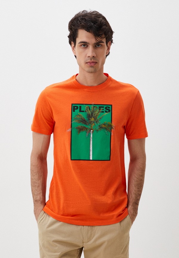 

Футболка United Colors of Benetton, Оранжевый