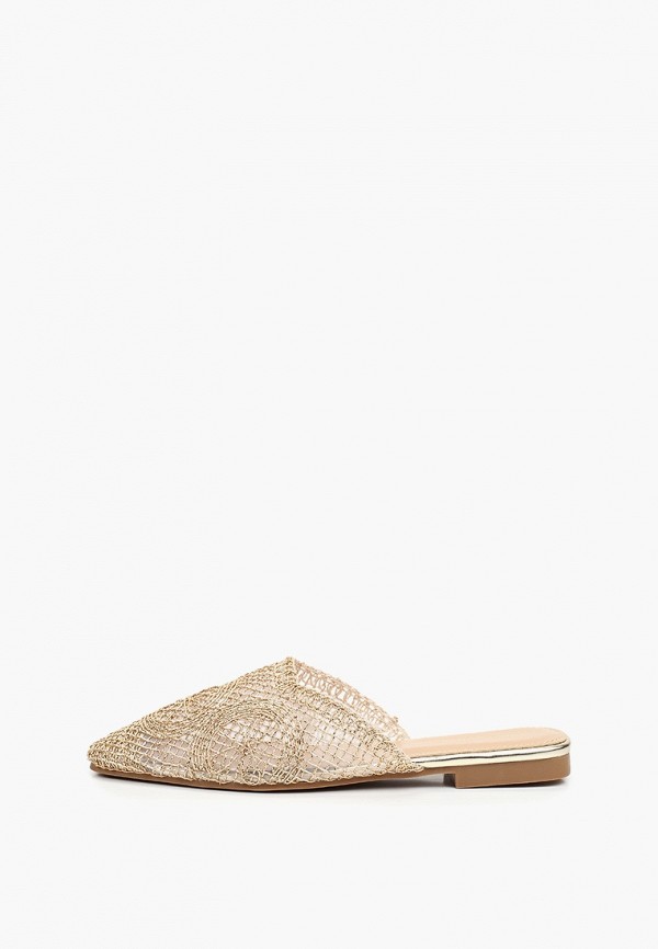 

Мюли Ideal Shoes, Золотой