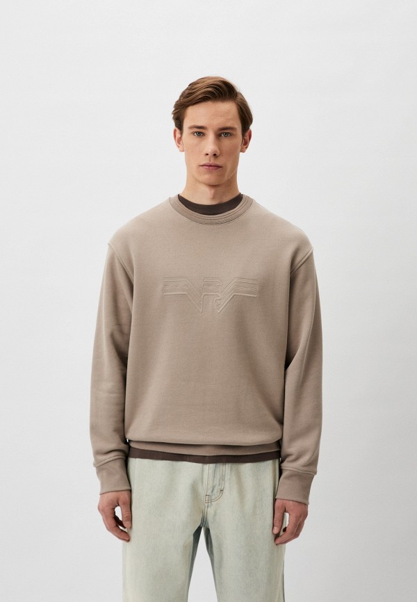 

Свитшот Emporio Armani, Бежевый