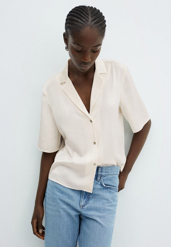 

Блуза Mango, Бежевый, SASSA