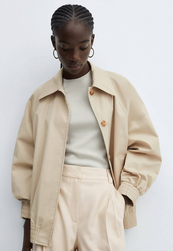 

Куртка Mango, Бежевый, SOLITO