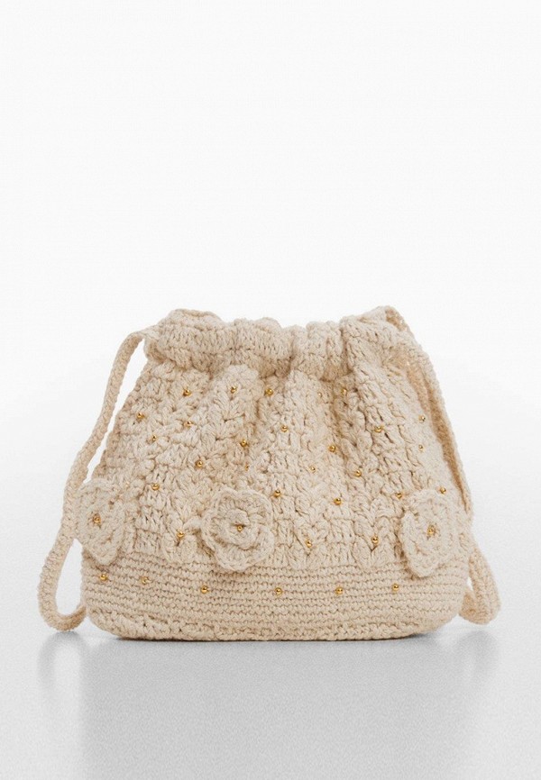 

Сумка Mango Kids, Бежевый, CROCHET