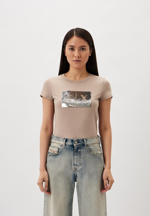 

Футболка Armani Exchange, Бежевый