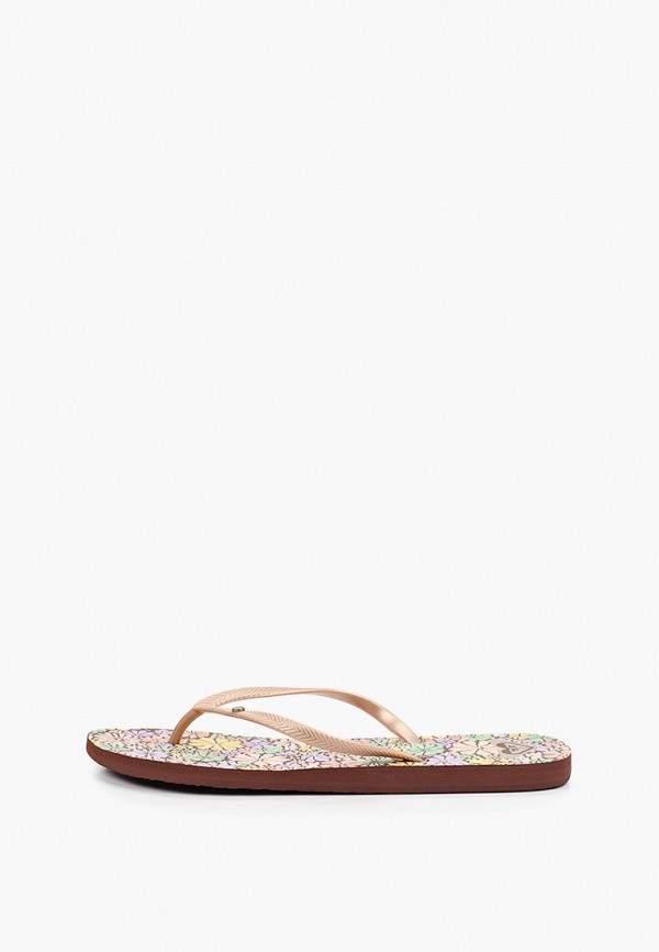 

Сланцы Roxy, Бежевый, BERMUDA PRINT SNDL BNC