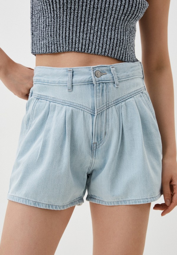 

Шорты джинсовые Levi's®, Голубой, FEATHERWEIGHT MOM