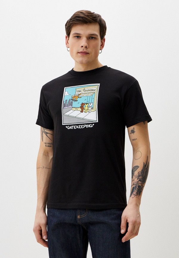 

Футболка The Hundreds, Черный, HEATHCLIFF x THE HUNDREDS