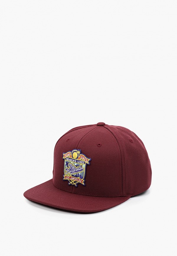 

Бейсболка The Hundreds, Бордовый