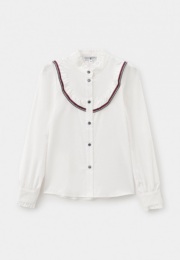 Блуза Junior Republic белого цвета