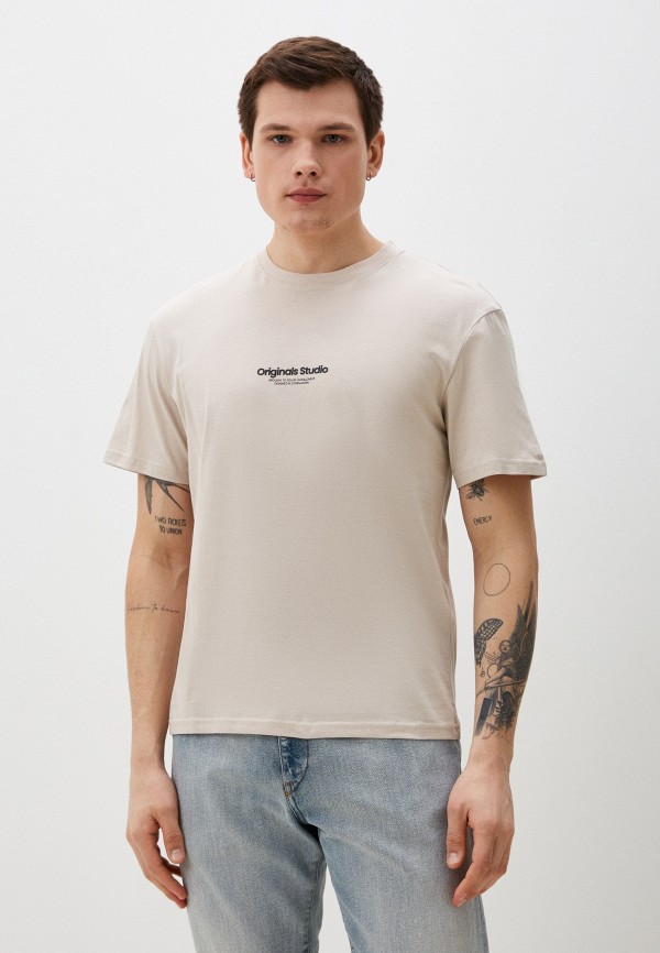 

Футболка Jack & Jones, Бежевый