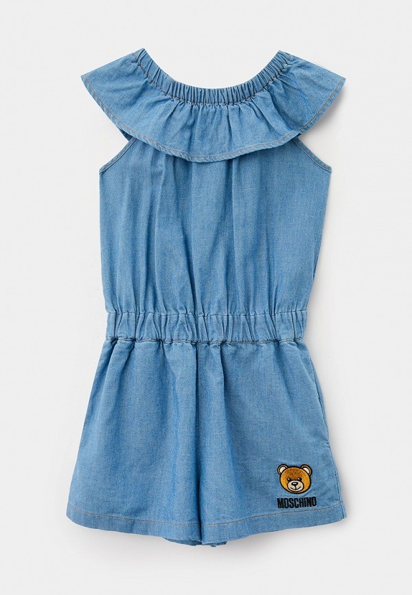 

Комбинезон джинсовый Moschino Kid, Голубой
