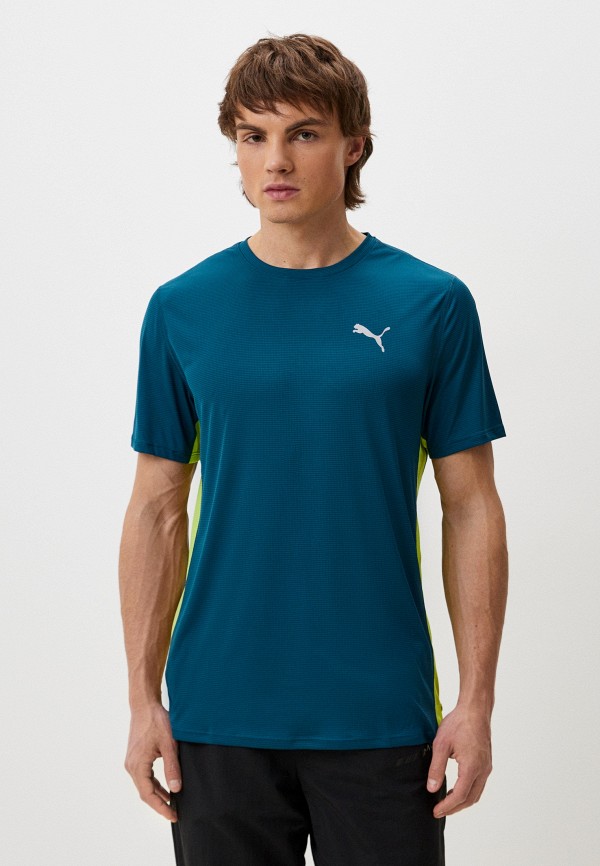 

Футболка спортивная PUMA, Бирюзовый, RUN FAVORITE VELOCITY TEE
