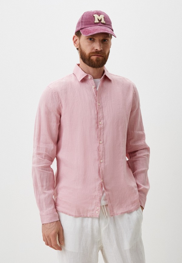 Рубашка Sisley розового цвета