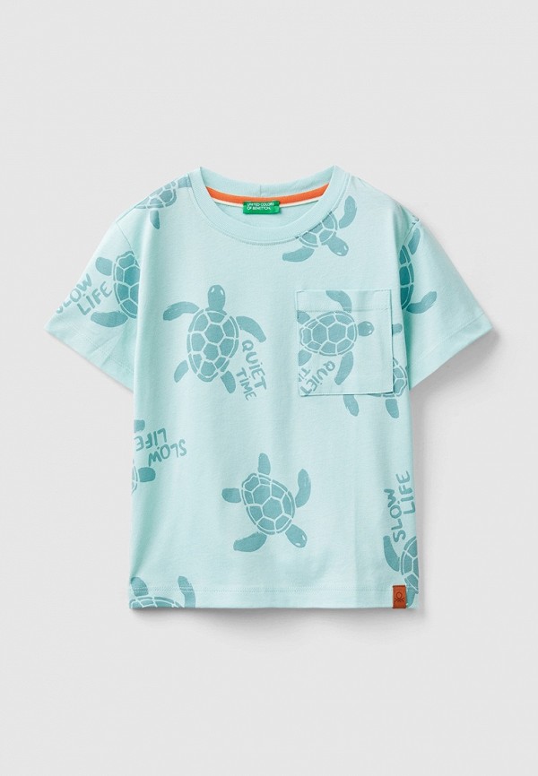 

Футболка United Colors of Benetton, Голубой
