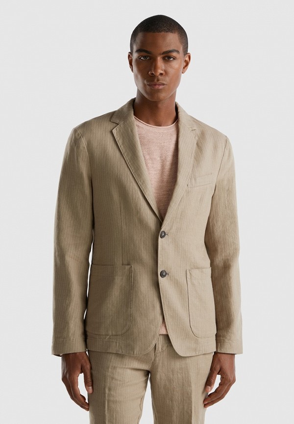 

Пиджак United Colors of Benetton, Бежевый