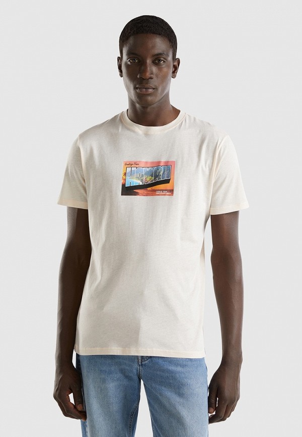 

Футболка United Colors of Benetton, Бежевый