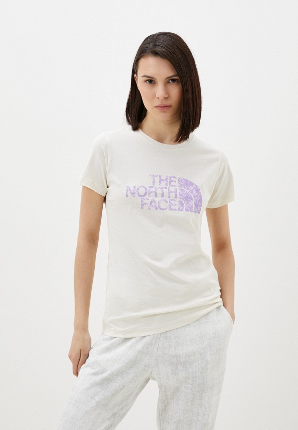 Футболка The North Face W S/S Easy Tee анорак the north face черный бежевый