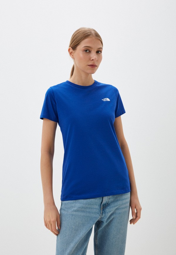 

Футболка The North Face, Синий, W S/S Simple Dome Tee