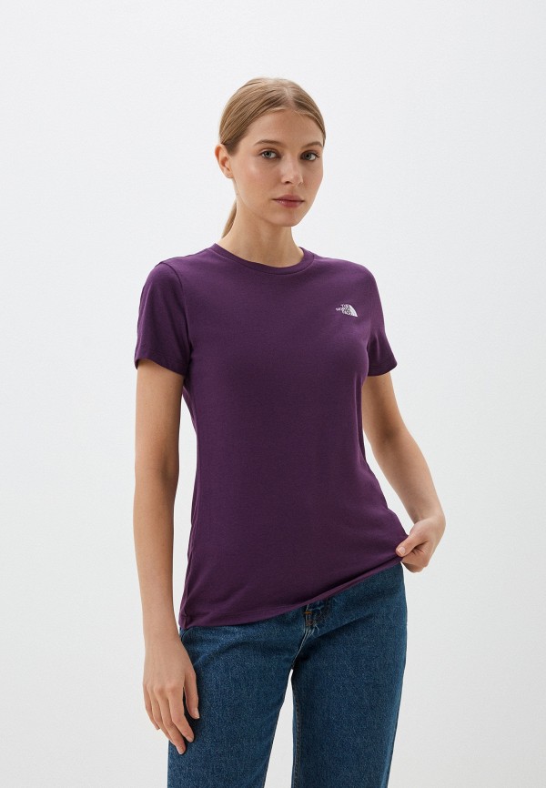 

Футболка The North Face, Фиолетовый, W S/S Simple Dome Tee