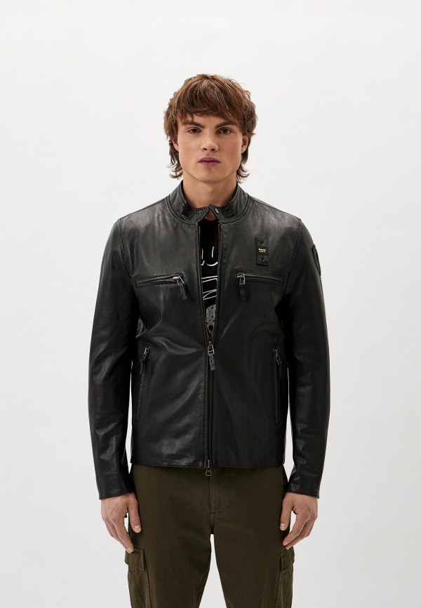 

Куртка кожаная Blauer USA, Черный