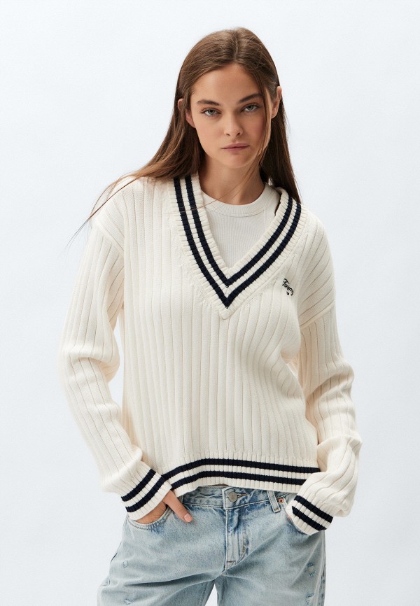 

Пуловер Tommy Jeans, Белый