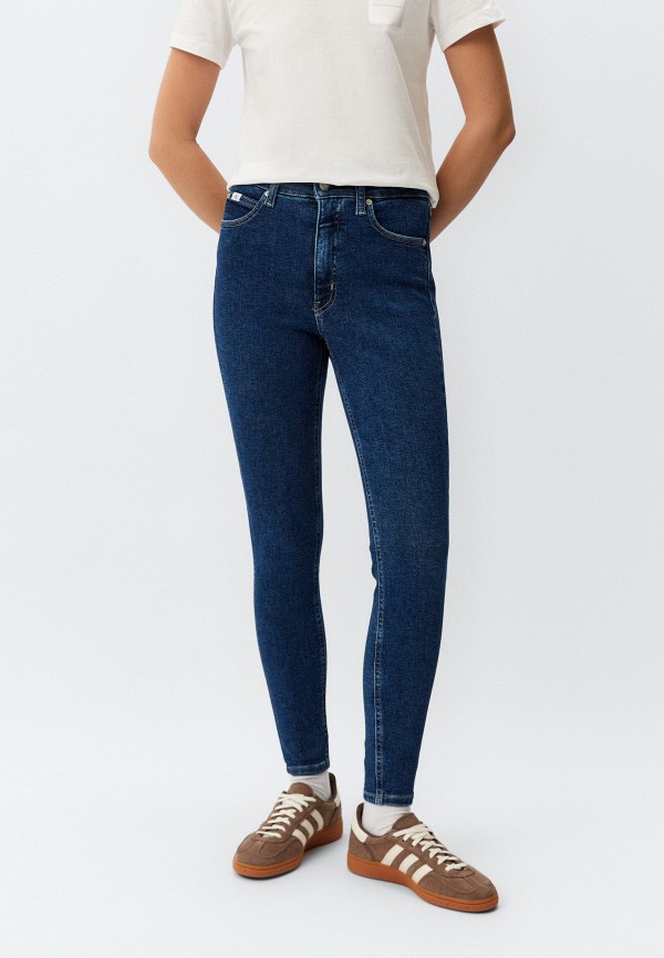 

Джинсы Calvin Klein Jeans, Синий, HR SUPER SKINNY ANKLE