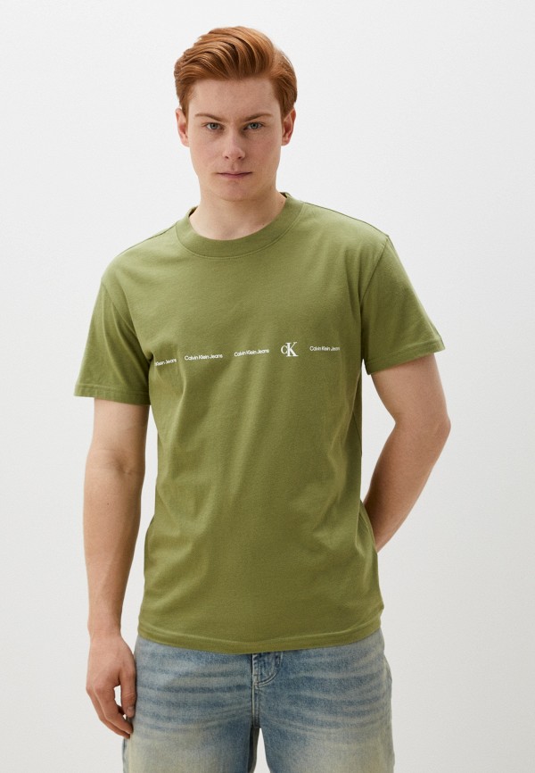

Футболка Calvin Klein Jeans, Хаки
