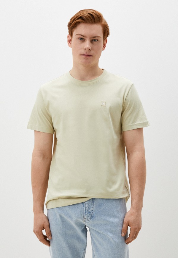 

Футболка Calvin Klein Jeans, Бежевый