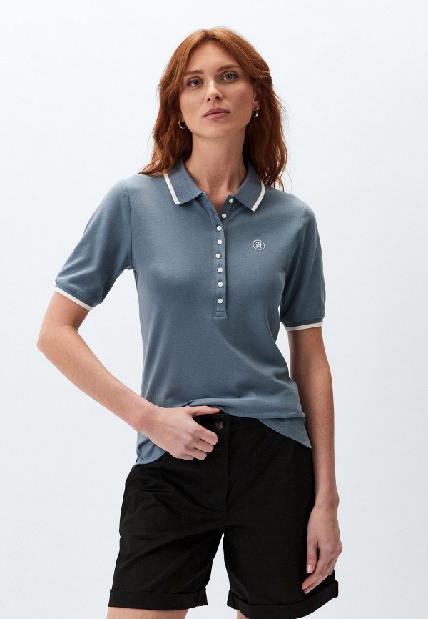

Поло Tommy Hilfiger, Серый