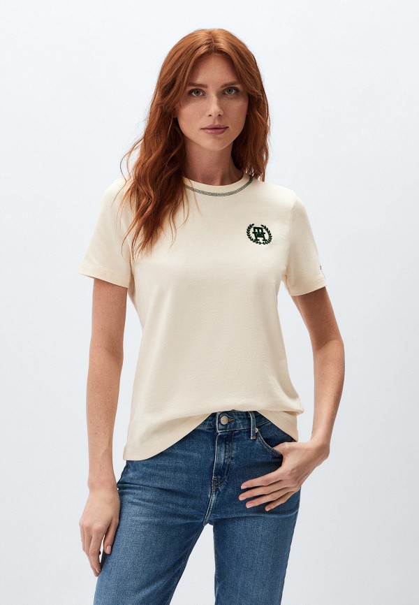 

Футболка Tommy Hilfiger, Бежевый