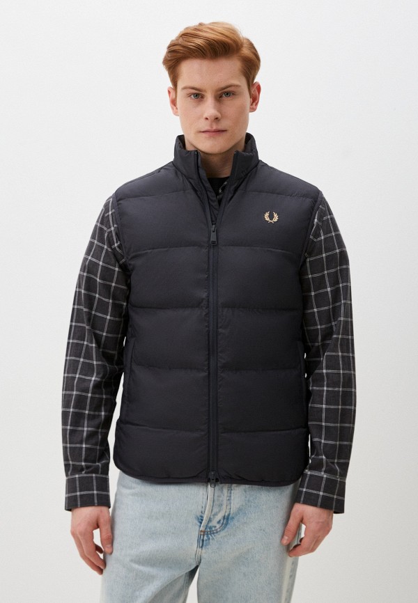 

Жилет утепленный Fred Perry, Серый, INSULATED