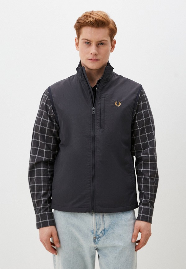 

Жилет спортивный Fred Perry, Серый, NYLON